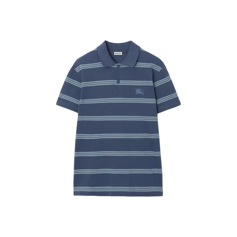 Burberry Polo Shirts Men Blue-0
