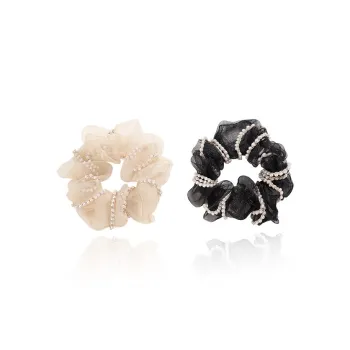 CHIMERA Gauze Beads Hair Tie Women's