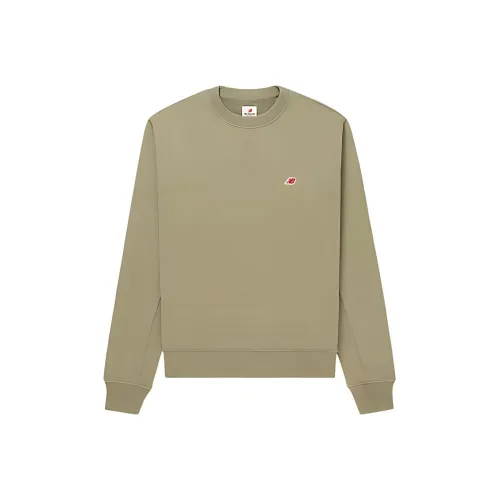 New Balance Made In USA Series MADE In USA Core Crewneck Sweatshirt Men's True Camouflage