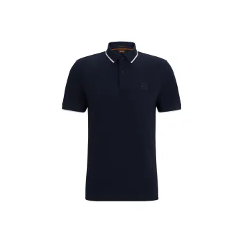HUGO BOSS Passertip Logo Patch Polo Shirt