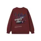 Burgundy (Crew Neck Sweatshirt)