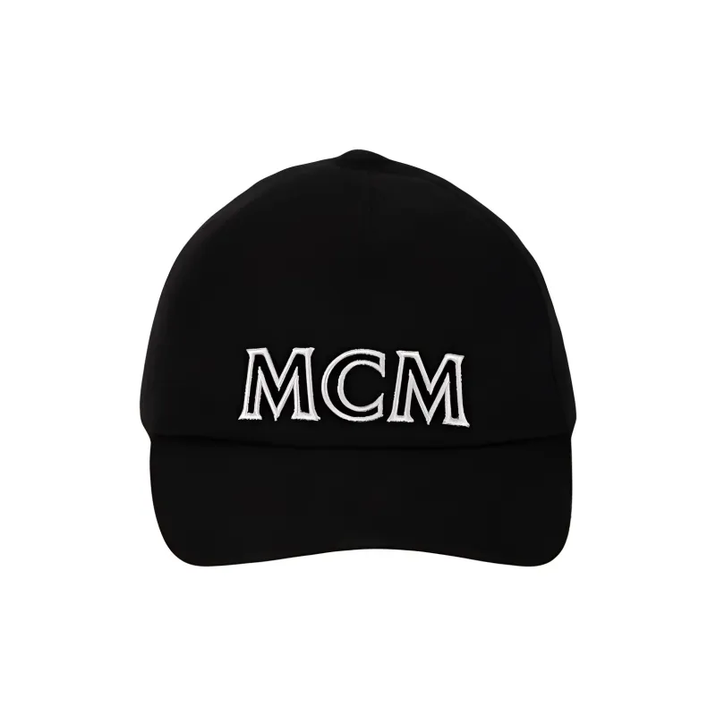 MCM Baseball Caps Men Black-0