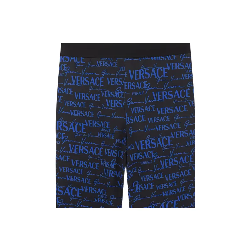 VERSACE Knitted Sweatpants Men's Multicolor-2