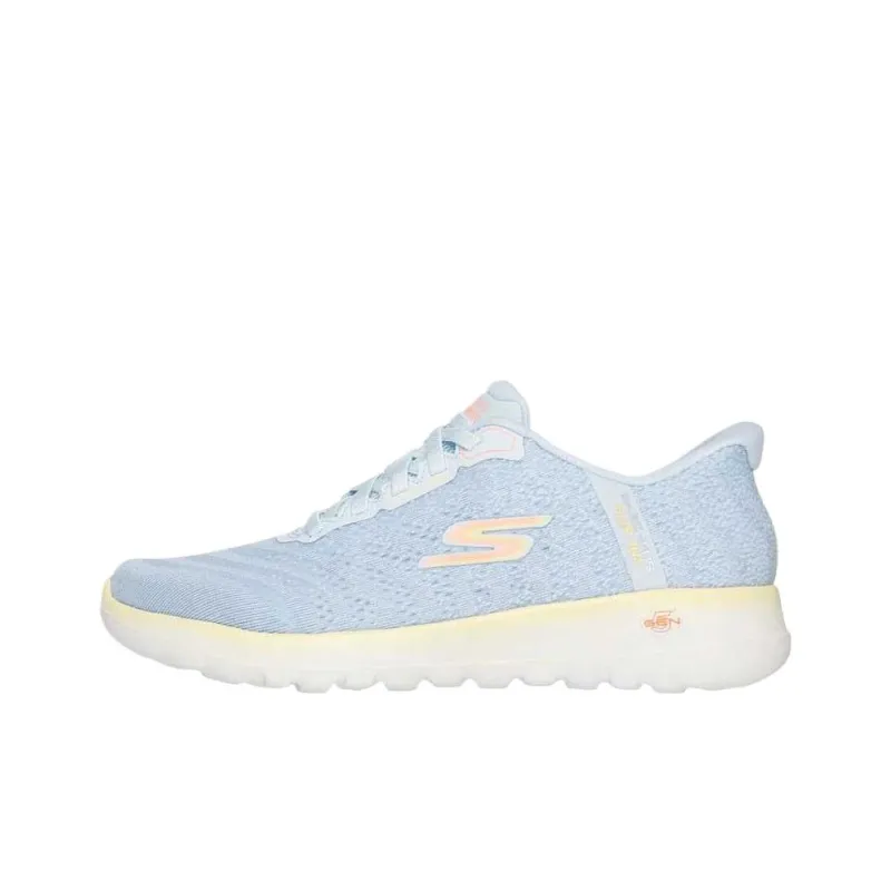 Skechers GO WALK Joy Low Top Casual Shoes Women's Light Blue-0