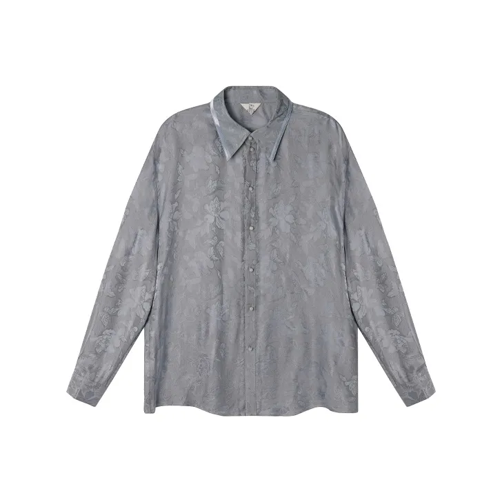 Cheng Jin Yi Bureau Shirts Unisex Gray-0