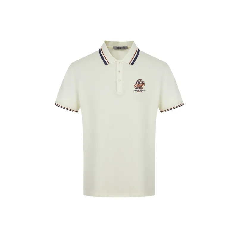 C'N'C New Order & Classics Series Polo Shirt Men's Ecru-0