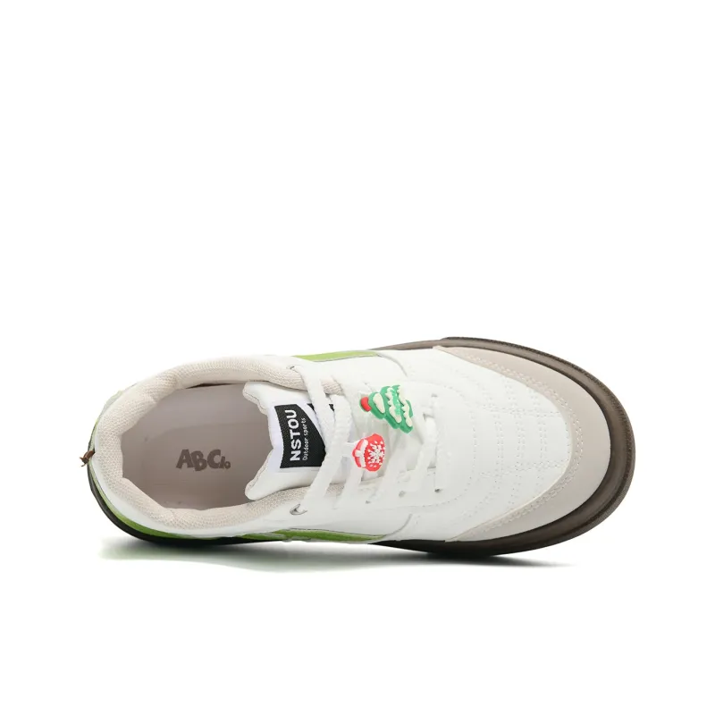 ABCIO Skateboard Shoes Women's Low Top One Bite Apple/One Sip Persimmon-11