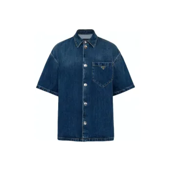 PRADA Shirts Men Marine