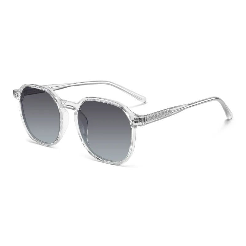 Wood Premium TR/Memory Plastic Round Sunglasses Unisex Multicolor-7