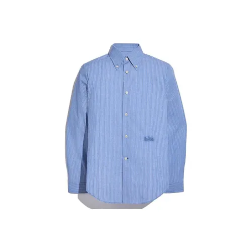 COACH Shirts Men Blue
