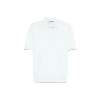 Brunello Cucinelli Fine knit Polo Shirt