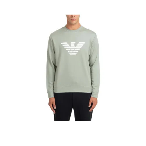 EMPORIO ARMANI Modal-blend Sweatshirt With Logo rmer