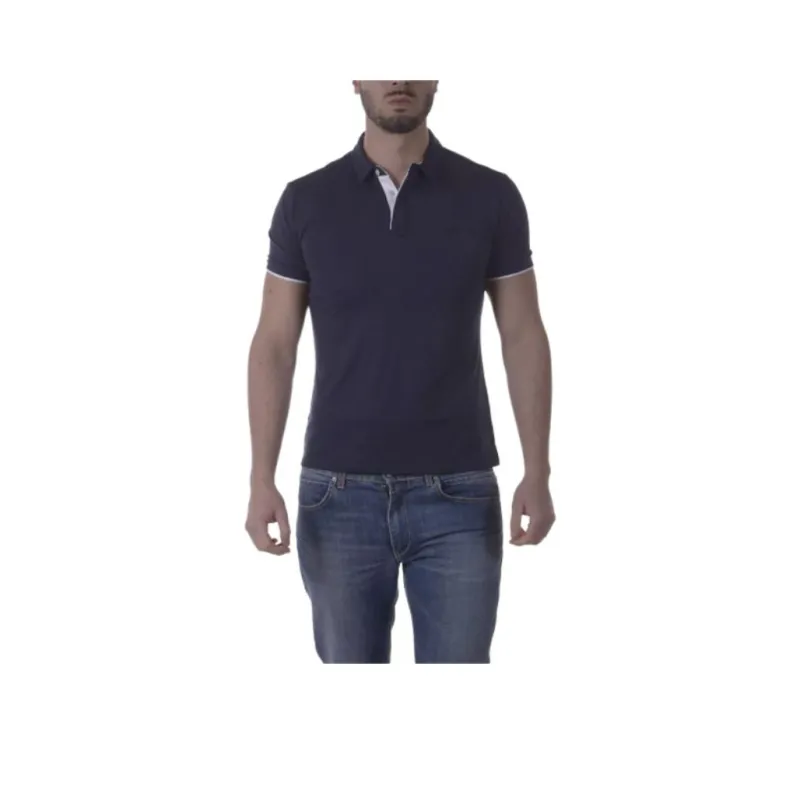 ARMANI JEANS Polo Shirt Men's Blue-0