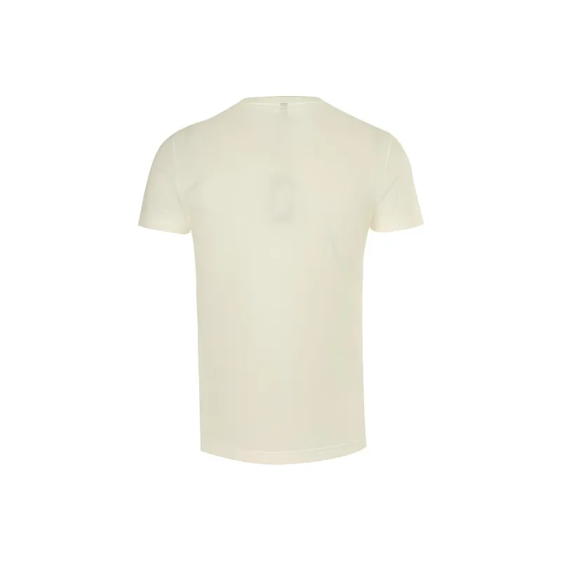 ARMANI JEANS T Shirts Men Ecru-1