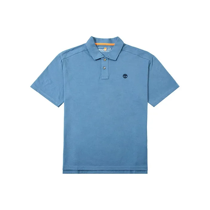 Timberland Polo Shirts Men Sky Blue-0