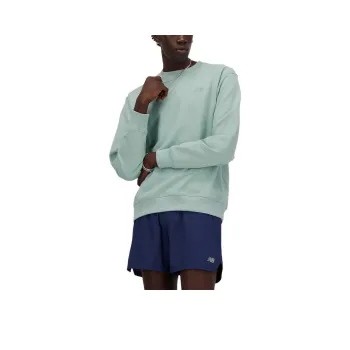 New Balance Athletics French Terry Crew Sweatshirt Men's Light Green