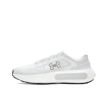Under Armour Phantom 4 Cushioning, Breathable, And Wide Coverage Low Top Casual Shoes Unisex White Gray