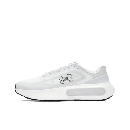 Under Armour Phantom 4 Cushioning, Breathable, And Wide Coverage Low Top Casual Shoes Unisex White Gray