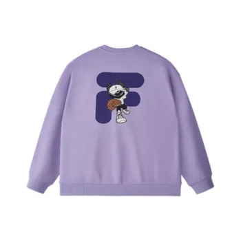 FILA FUSION Sweatshirt Unisex Water Smoky Purple