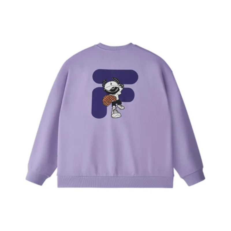 FILA FUSION Sweatshirt Unisex Water Smoky Purple-0
