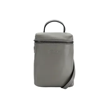 LONGCHAMP Le Pliage Xtra Cow Leather Shoulder Bag Crossbody Bag Handbag Extra Small Women's Dove Gray