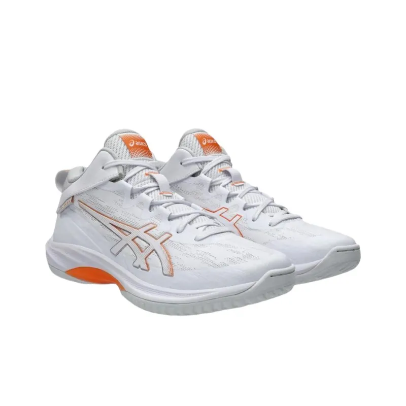 Asics GELHOOP V17 Anti Slip Wear Resistant Low Top Basketball Shoes Unisex White-2