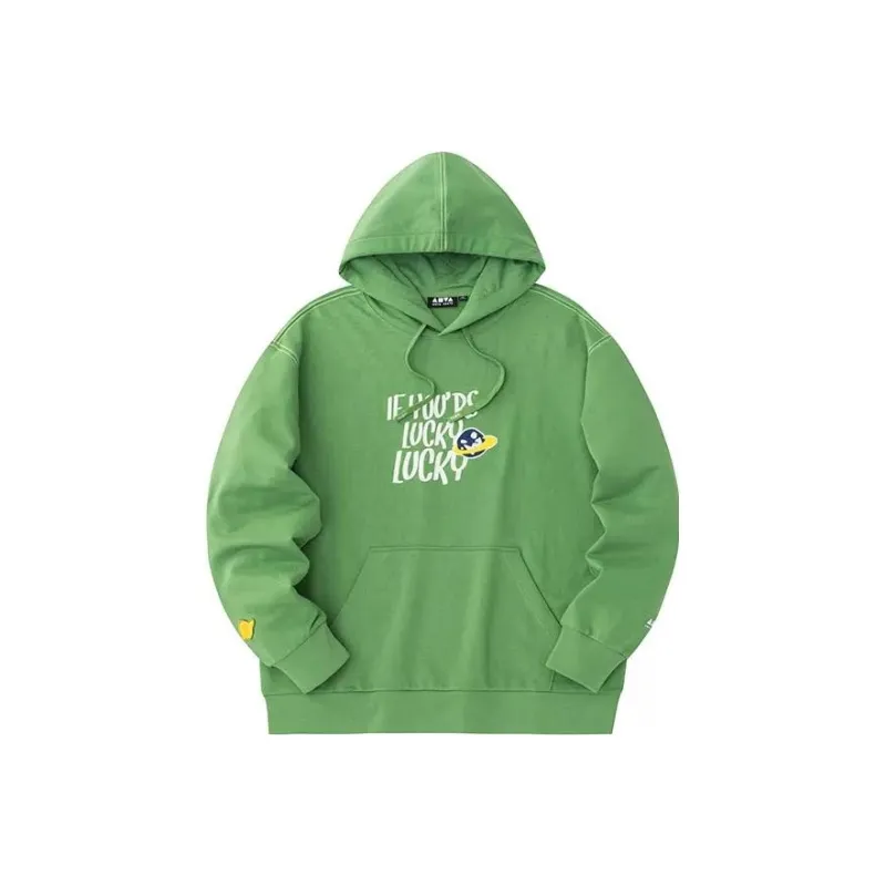Anta Life Collection Sweatshirt Unisex Starluck Green-0