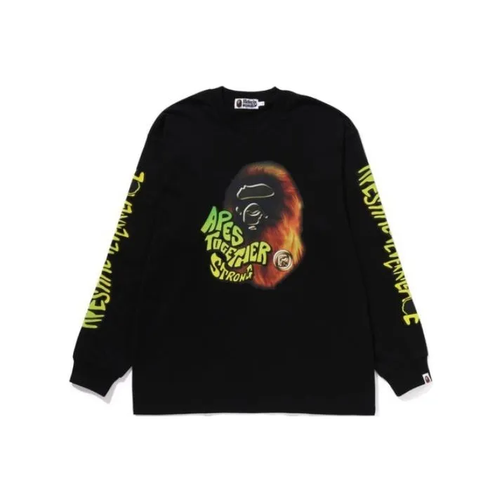 Bape Sport Graphic L/S Tee-0