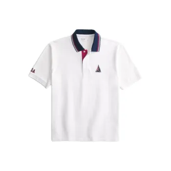 Hollister Polo Shirt Men's White