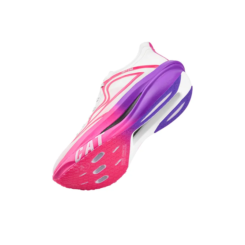 Sonic Cat Cushioning, Slip Resistant, And Abrasion Resistant Marathon Running Shoes Unisex Aurora Purple-5