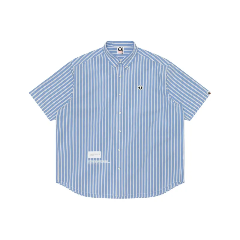 Aape Striped Cotton Shirt-0