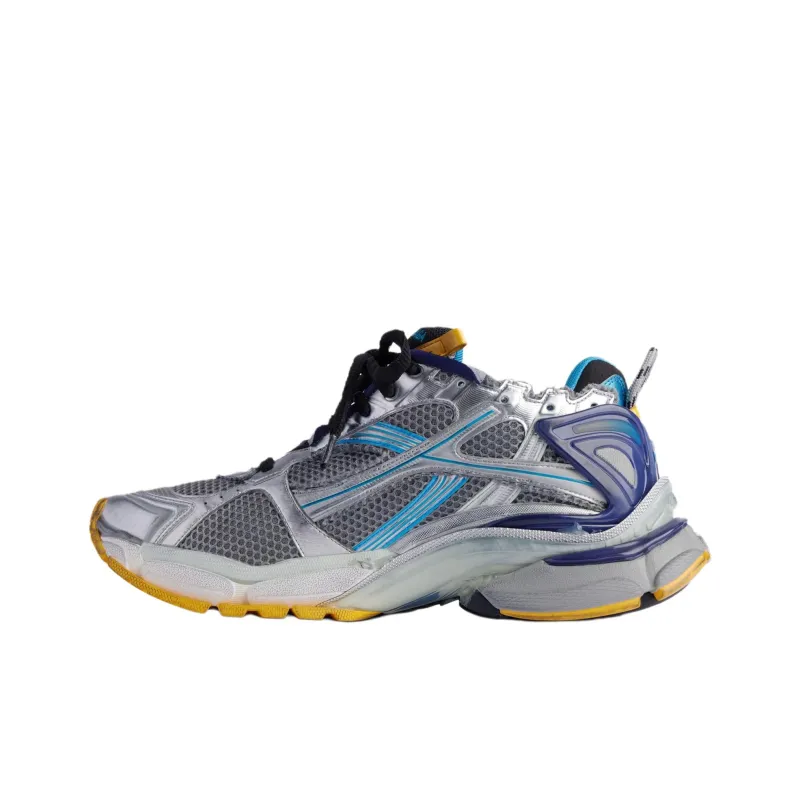 Balenciaga Runner Grey Blue Orange Aqua-2