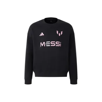 Adidas Messi Crew Swt Sweatshirt Men's Black