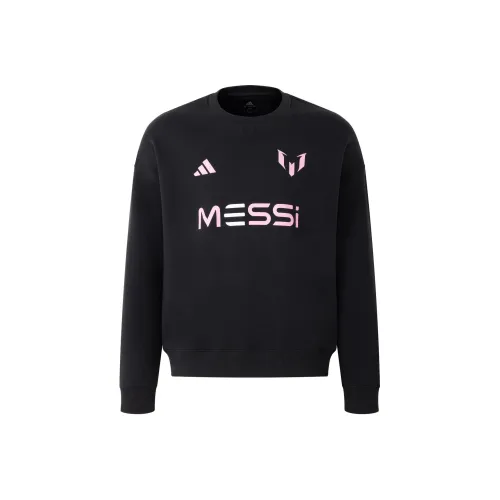 Adidas Messi Crew Swt Sweatshirt Men's Black