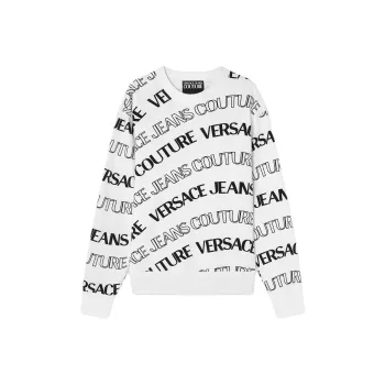 VERSACE JEANS COUTURE SS24 Sweatshirt Men's White