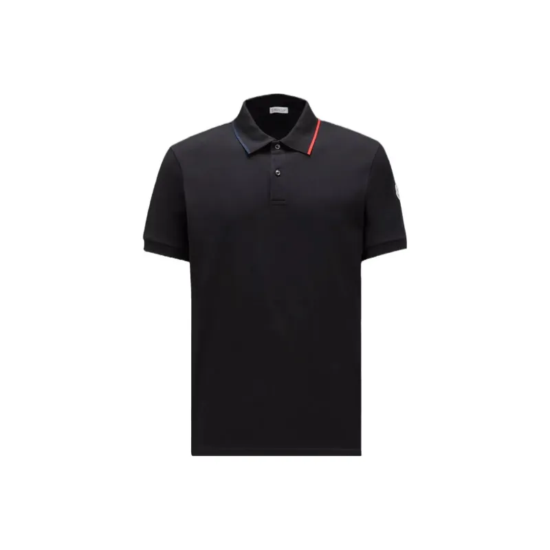 Moncler Polo Shirts Men Black-0