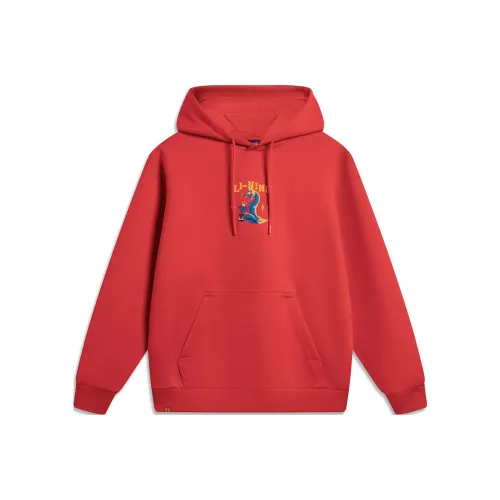 LiNing Rijin Doujin Collection Sweatshirt Unisex Vermilion
