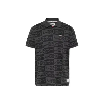 Tommy Hilfiger Polo Shirt Men's Black