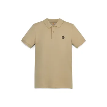 Timberland Polo Shirt Men's Liquorice Yellow