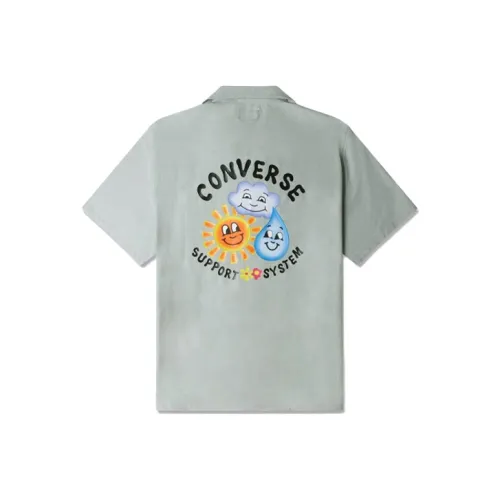Converse Shirt Men's Gray Green