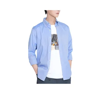 UNIQLO Shirts Unisex 64 Lake Blue