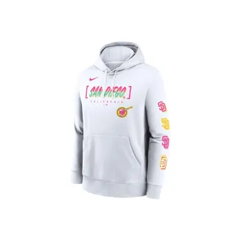 Nike x MLB San Diego Padres City Connect Club Sweatshirt Men's White
