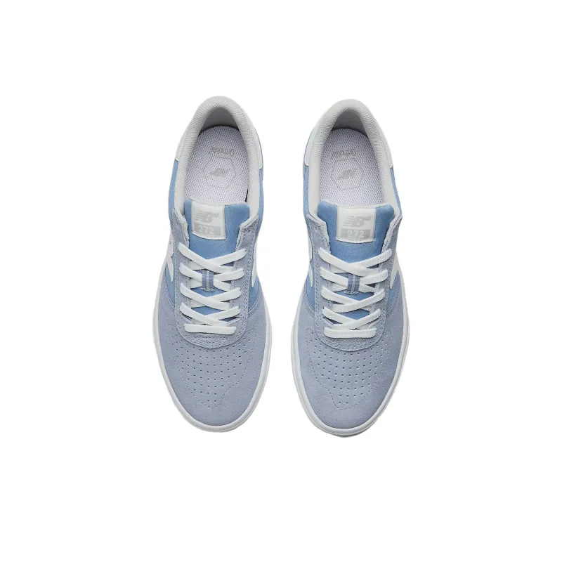 New Balance Numeric 272 Anti Slip Wear Resistant Low Top Skateboard Shoes Unisex Blue-3