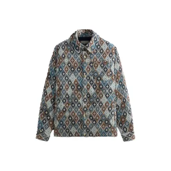 KITH Kilim Mosaic Brixton Puffed Shirt Jacket