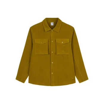 CHAOJIANTA Shirt Men's Autumn Harvest Yellow