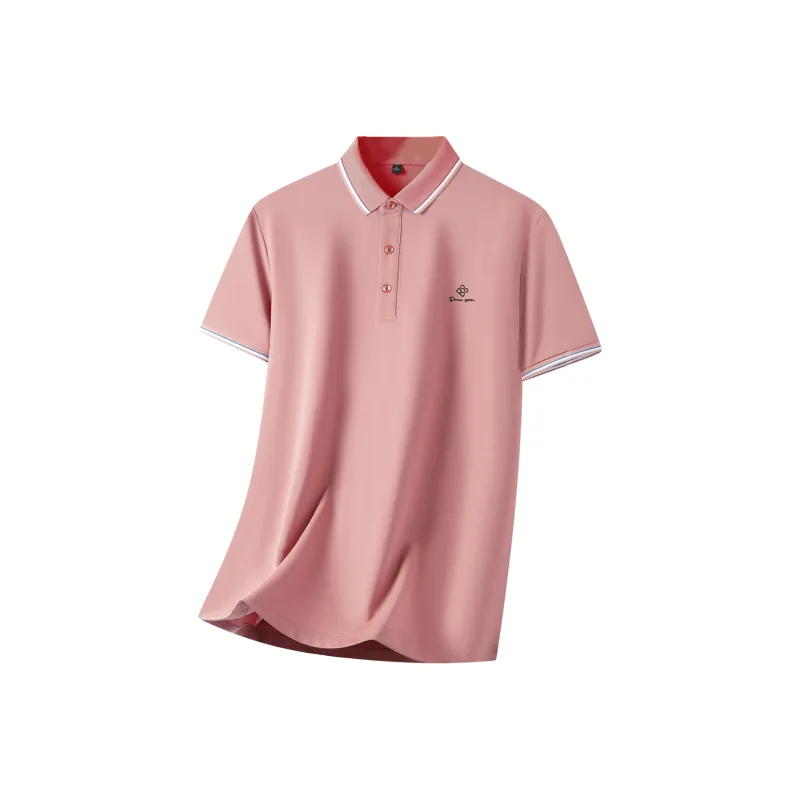 Red bean Polo Shirts Men-6