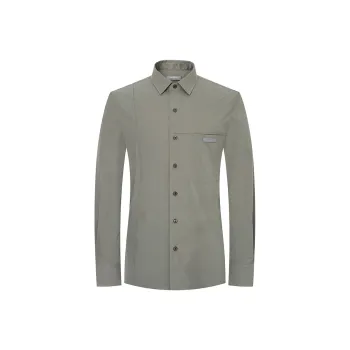 SAINT ANGELO Shirt Men's Gray Green
