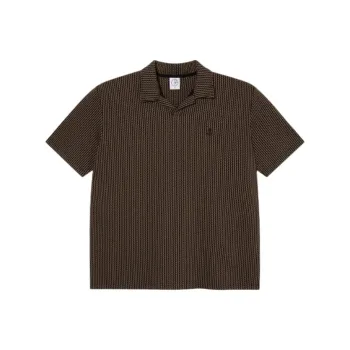 POLAR SKATE CO FW24 Polo Shirt Men's Yellow Brown