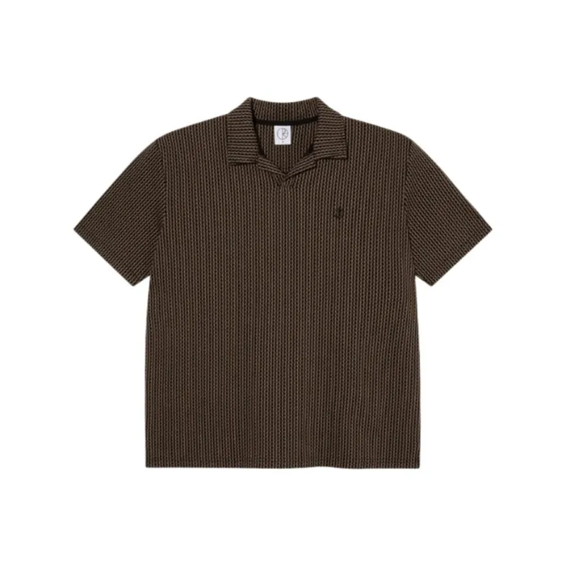 POLAR SKATE CO FW24 Polo Shirt Men's Yellow Brown-0