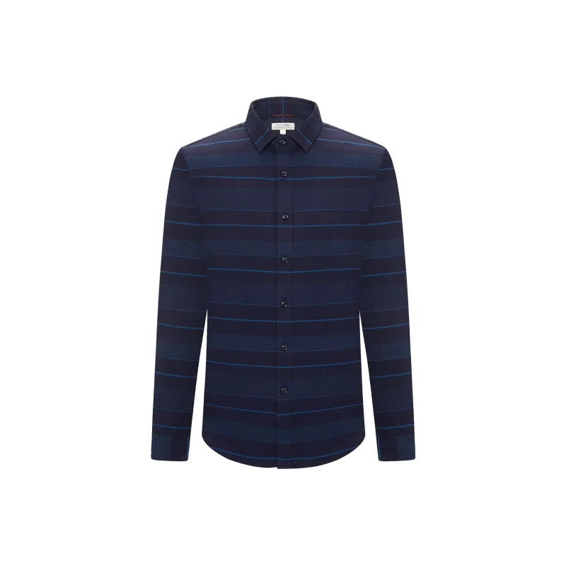 GY Goldlion Shirt Men's Navy Blue-0